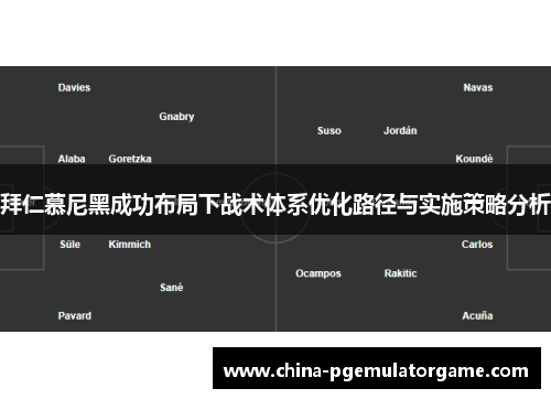 拜仁慕尼黑成功布局下战术体系优化路径与实施策略分析