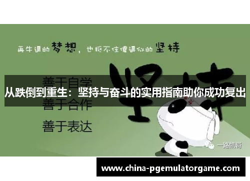 从跌倒到重生：坚持与奋斗的实用指南助你成功复出