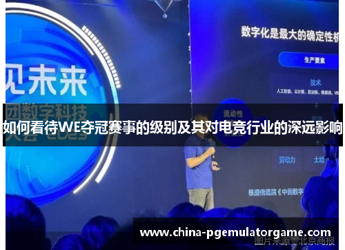 如何看待WE夺冠赛事的级别及其对电竞行业的深远影响